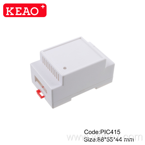 Din rail terminal block PIC415 industrial control box Din Rail electronic enclosure enclosure box plastic with size 88*55*44mm